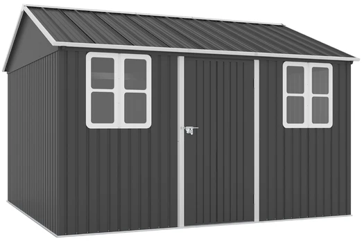 Įrankių stoginė Stavanger 360 x 313 cm Pilka
