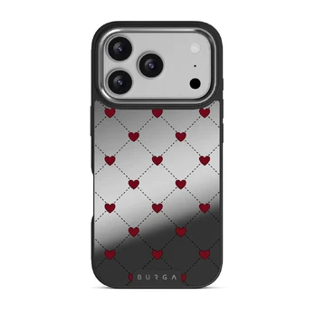 Love Letter - iPhone 17 Pro Case, Elite Mirror Dark (MagSafe) / Silver