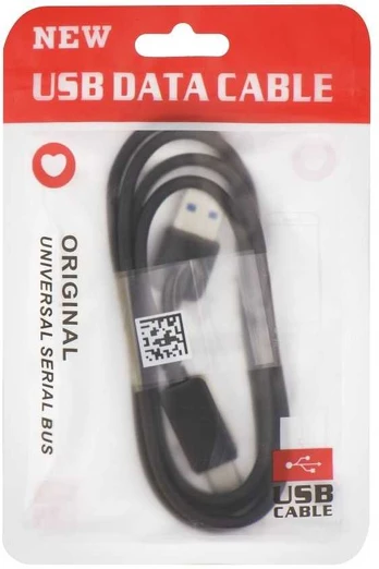 Oem Cabel USB Type C 3.1 / 3.0 HD2 1 meter juodas