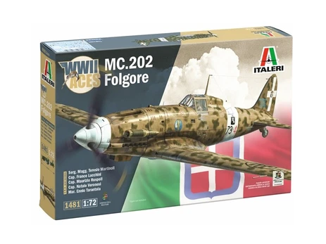 Italeri - MC.202 Folgore Aces, 1/72, 1481