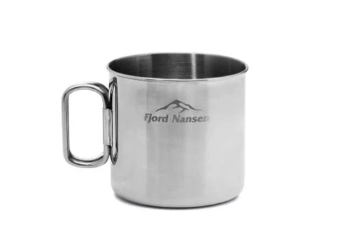 Fjord Nansen BRANN plieninis puodelis