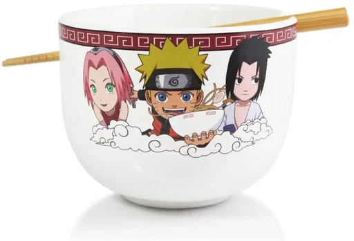 Just Funky Naruto Shippuden ramen bowl + chopsticks 470ml