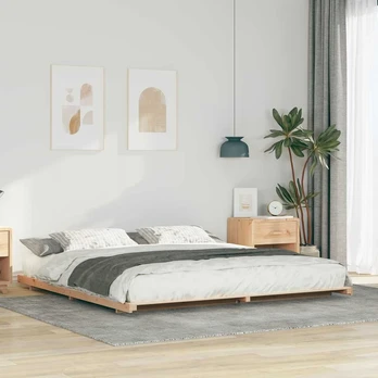 Grindų lovos rėmas Ruda 200 x 210 cm Pušies masyvas