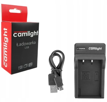 Camlight Usb įkroviklis, skirtas Olympus E-pl5 E-pl6 E-pl7 E-pl8 E-pl9 E-pl10 Stylus 1s