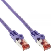 InLine Komutacinis kabelis S/FTP PiMF Cat.6 PVC vario violetinis 7,5m - 76407P