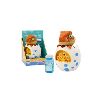 Lean Toys Dinosaur Bubble Machine In Liquid Egg