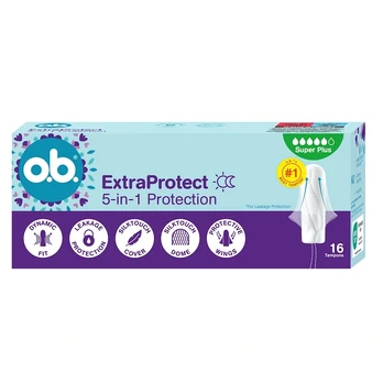 O.B._Extra Protect Super Plus tamponai, 16 vnt.