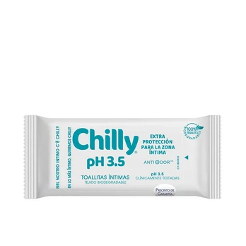 CHILLY POCKET intimate wipes ph 3.5 12 u