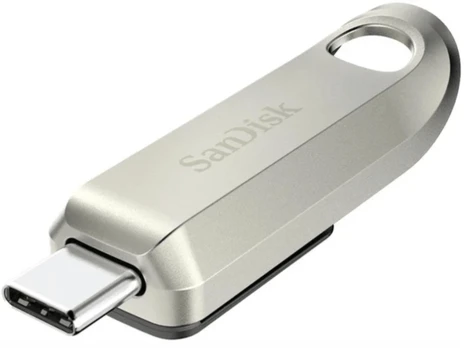 Flash memory SanDisk Ultra Luxe 64GB USB-C Silver