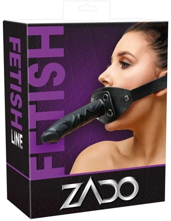 Zado Leather Gag Penis burnos kaištis
