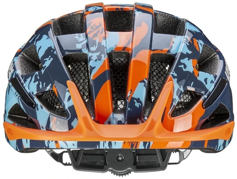 Šalmas Uvex air wing 2 papaya-bubble mėlynas-50-54CM