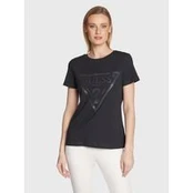 Guess Marškinėliai Adele V2YI07 K8HM0 Juoda Regular Fit