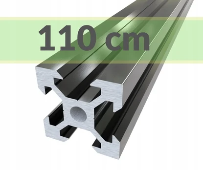 Konstrukcinis aliuminio profilis 20x20x1100 V-slot