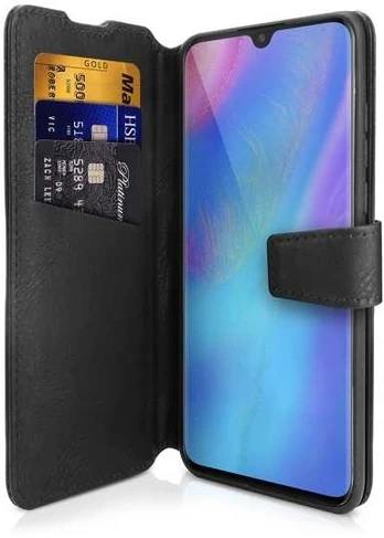 Dėklas ITSKINS BOOK cover til Huawei P20 Lite®. Sort