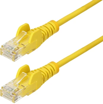 StarTech 2.5M Geltonas SLIM CAT6 CABLE