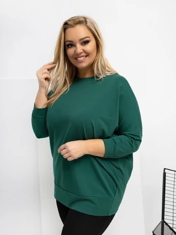 Bluzka-RV-BZ-A1075.96-ciemny zielony