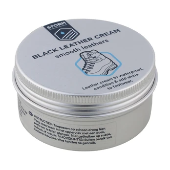 Storm Leather Cream Black Odos batų kremas 100 ml