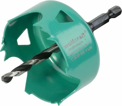 Grąžtas Gręžimo karūna Wolfcraft 5967000; 65 mm