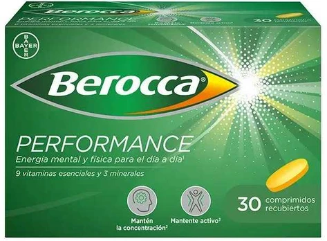 Berocca Vitaminai 30 Tablečių