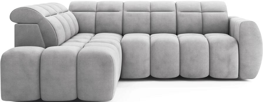 Kampinė sofa Falconn, Pilka
