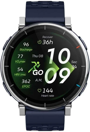 Išmanusis laikrodis Amazfit Active 3 Premium Atlas Mėlyna, modré