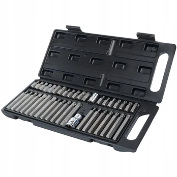 SPLINE TORX IMBUS VERŽLIARAKČIŲ RINKINYS 40 EL BITS