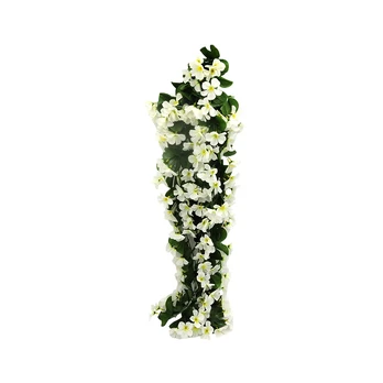 Dirbtinė gėlė žibutė-vijoklis, 80 cm : Spalva - Balta