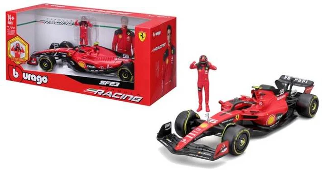 BURAGO BBU 1:24 Ferrari Race Formuła SF-23 26809 17041