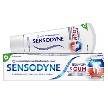 Sensodyne Dantų pasta for sensitive teeth Sensitivity & Gum Whitening 75 ml