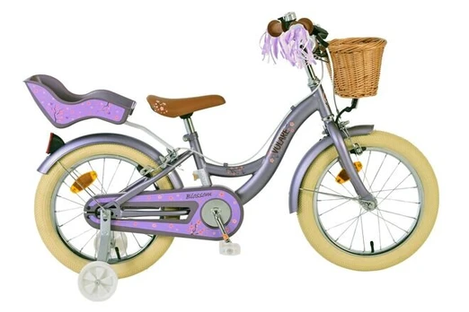 Vaikiškas dviratis Volare Blossom 16", violetinis, Paars
