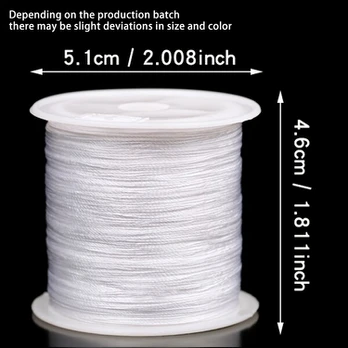 Vėrimo siūlas, 6-strand Pearl Stock Thread