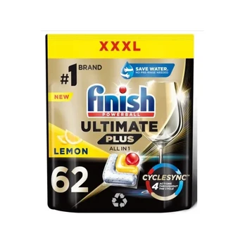 Indaplovių kapsulės FINISH POWERBALL ULTIMATE PLUS, 62 vnt.