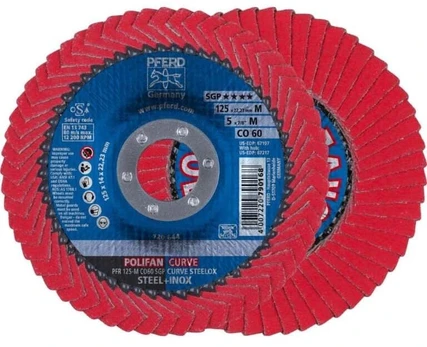 Šlifavimo diskas PFERD PFR125 CO60 SGP-CURVE M