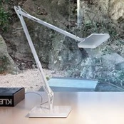 FLOS "Kelvin" LED stalinė lempa, baltos spalvos