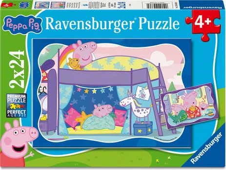 Ravensburger - Good night, Peppa! 2x24p (12004336)