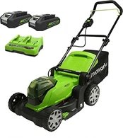 Greenworks G24X2LM41K2X kaina
