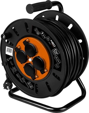 Neo Tools Przedłużacz bębnowy 30m, 3x2.5mm2