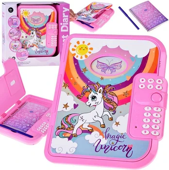 Interactive Coded SECRET DIARY 2 in 1 Magical Unicorn ZA5769