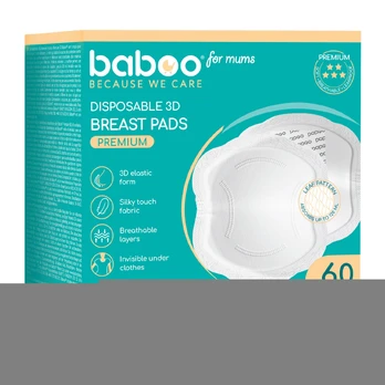 Baboo premium įklotai į liemenėlę, N60