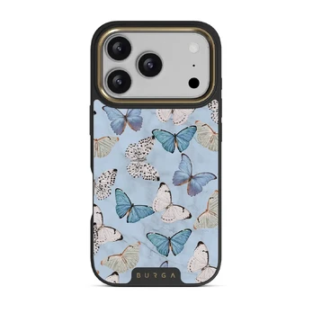 Give Me Butterflies - iPhone 17 Pro Case, Elite Dark (MagSafe) / Gold