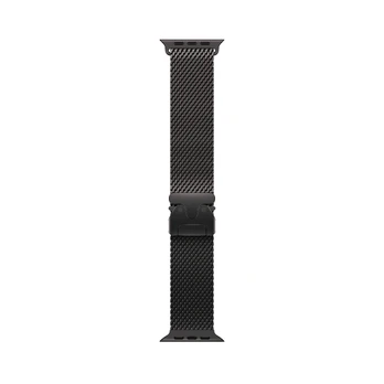 49mm Black Titanium Milanese Loop - Large