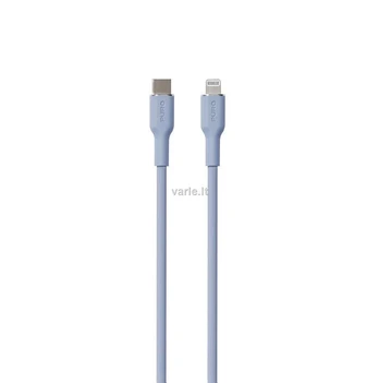 Cable Puro Soft USB-C/Lightning, 1.5m, Light blue