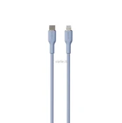 Cable Puro Soft USB-C/Lightning, 1.5m, Light blue kaina