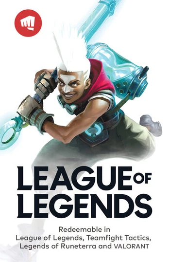 League of Legends Gift Card 2450 TRY Riot Key TURKISH Server Only