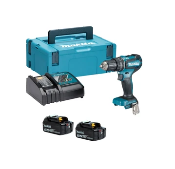 Akumuliatorinis gręžtuvas Makita DHP485RFJ