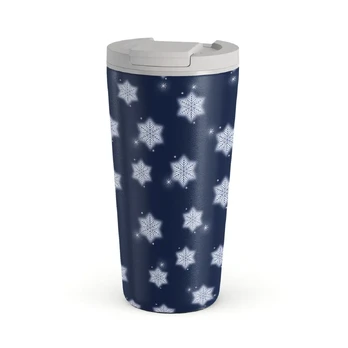Frosty Pines - Travel Mug, 500 ml / Flap