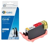 G&G Tinte komp. mit Canon CLI-65LGY Patr. (12,7ml) hellGrau