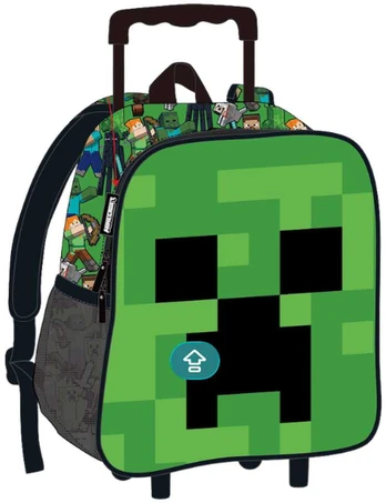 Manenti Minecraft Characters 3D trolley 32cm
