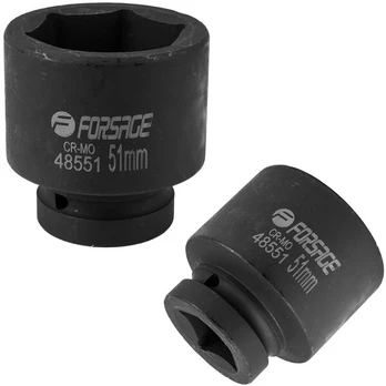 Forsage Nasadka smūginis 1" 51mm (6-kątna)