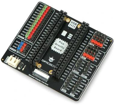 Gravity - Raspberry Pi Pico išplėtimo plokštė - DFRobot DFR0848